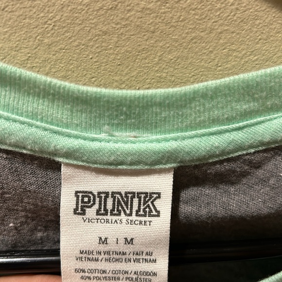 Pink Victoria Secret 3/4 Sleeves Top - Picture 3 of 4